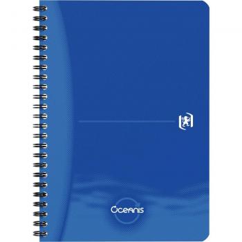 A4 Twin Wire Notebook Ruled Black