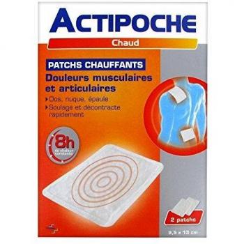 Parches Calefactores 9.5 x 13 cm Actipoche