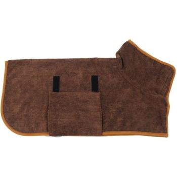 Quick-Dry Dog Bath Towel with Adjustable Hood for Small to Large Breeds