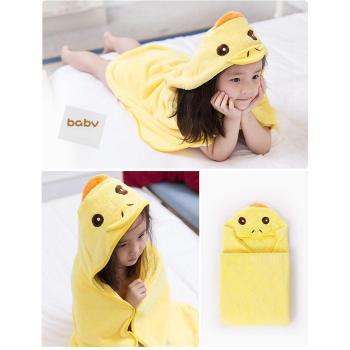 Serviette à capuche pour bébé douce, motifs amusants pour un sommeil réconfortant