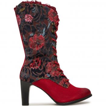 Laura Vita Stiefel Alcbaneo 351 in Rot