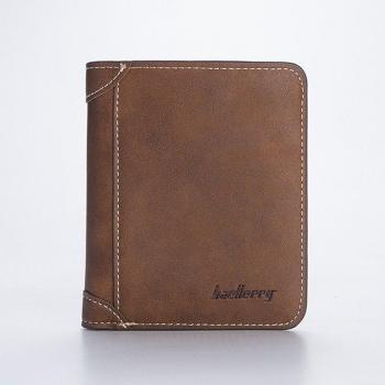 Executive Short Fold Wallet – Men’s Premium Leather, 17 Cards