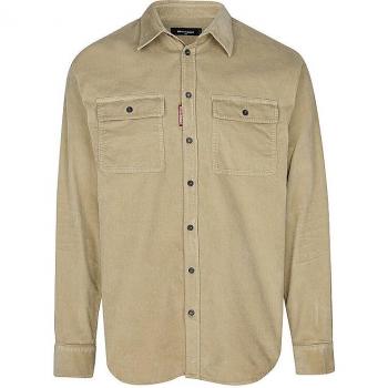 Overshirt beige DSQUARED2 pour homme 46