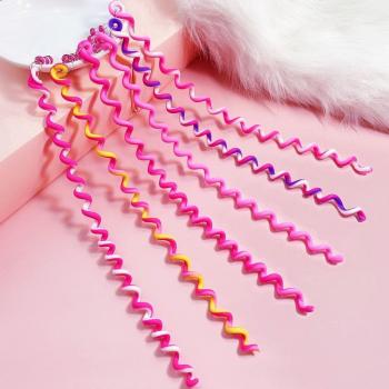 Cravate de cheveux scintillante cristaux