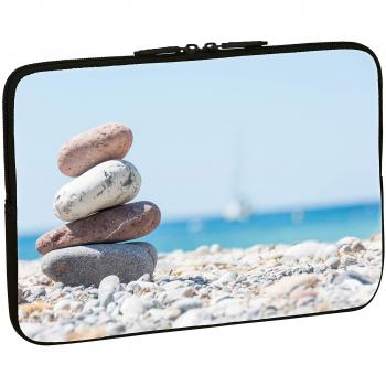 Pedea Design Schutzhülle für Notebooks bis 17,3 Zoll, Stacked Stones
