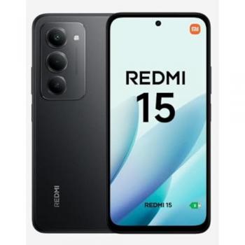 REDMI 15 Midnight Black 6GB RAM 128GB Dual SIM