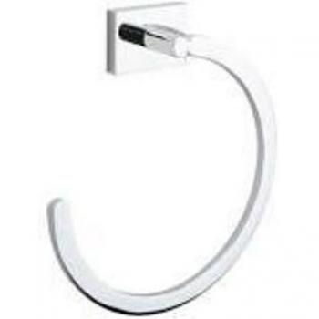 AquaSanit Smart Porta Asciugamani Cromato 30 cm