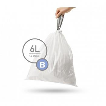 Simplehuman 6L B‑Code Waste Liners – 30 Unit Set