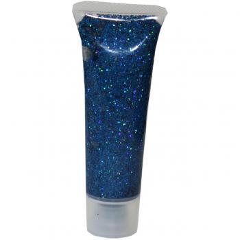 EULENSPIEGEL 907030 – Glitzer-Gel Blau-Juwel, 18 ml