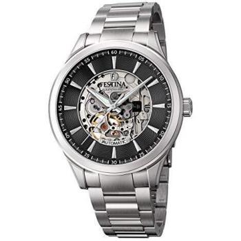 FESTINA F20536/4: Orologio Scheletrato in Argento per Uomini