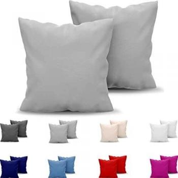 Taie d'oreiller 80x80 en Microfibre Douce