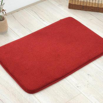 TONGDI Suede Bathroom Mat