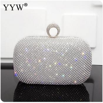 Glittering Rhinestone Crossbody Bag