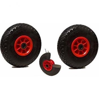 ENSEMBLE de 2 roues diable 260 x 85 x 20 mm