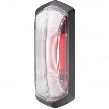 Luz de gálibo LED 12V color rojo/blanco HELLA
