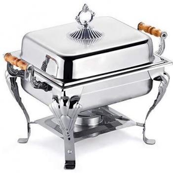 Piatto Caldo Yolancity Quadrato per Catering