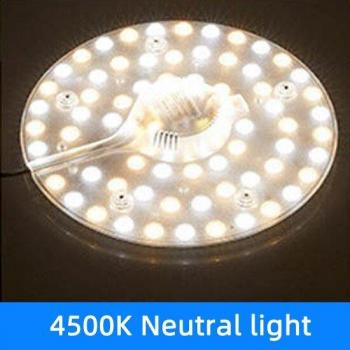 Module d'éclairage LED pour plafond, installation pratique, 110/230V, 220V, 24W, 18W, 36W
