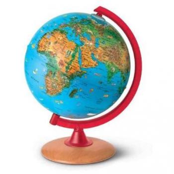 25 cm Illuminated Circus Globe for Children
