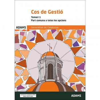 Temari 1 Cos de Gestió, Part comuna, de la Generalitat de Catalunya