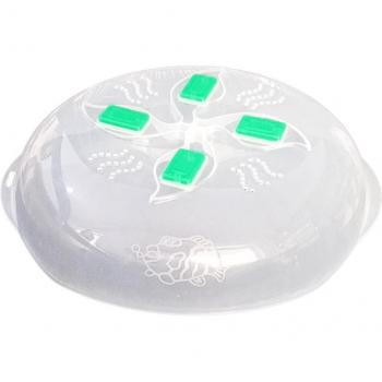 Magnetic Microwave Splash Guard with Ventilation