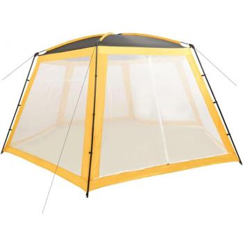 Tente de piscine jaune 660x580x250 cm