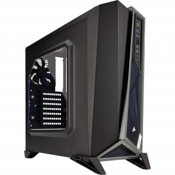 Corsair Carbide Series Spec‑Alpha ATX Gaming Case (Black/Silver) – CC‑9011084‑WW