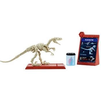 Fossilized Velociraptor Playset – Mattel