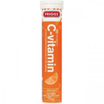 Friggs C-Vitamin Apelsin 20 Brustablettetter