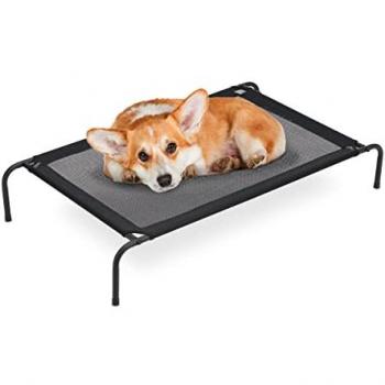 Brandina Relaxdays per Cani (fino a 35 kg) – Lettino Nero