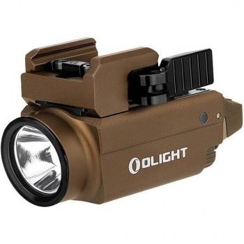 Olight Baldr S Tactical w/ Green Laser LED Flashlight, 800 Lumens, Desert Tan