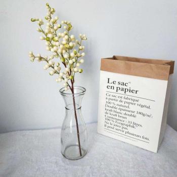 5PC Mini Artificial Cherry and Peach Bouquet for Home Decoration