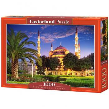 C‑103386‑2 Blaues Moscheen-Puzzle aus der Türkei – 1000 Stück