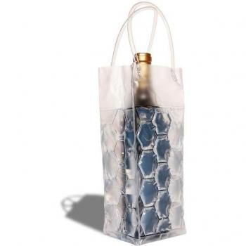 Bolsa refrigerante clara para bebidas