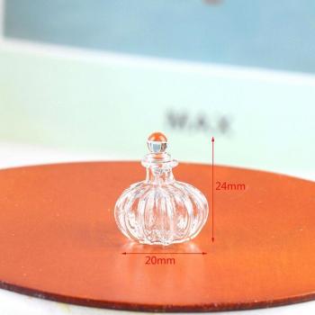 WOADA 1:12 Dollhouse Furniture Accessories Miniature Glass Bottle Glass Stopper Tiny Jar Vials For Doll House Decor Play Toys
