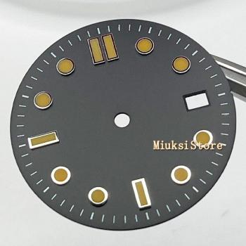 Esfera luminosa de 31mm para reloj masculino