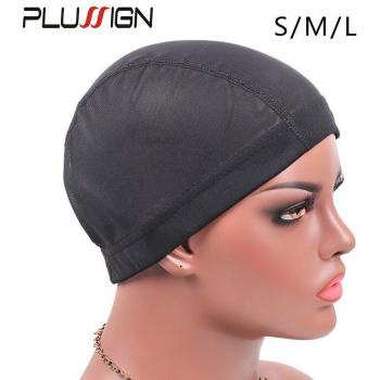 Tissu Noir Respirant – Set de 5 Bonnets à Dôme Élastiques