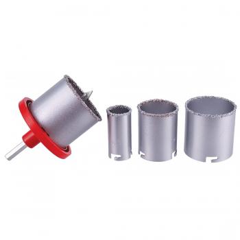 Set di punte svasatrici GEKO, metallo duro, 33-53-67-73 mm