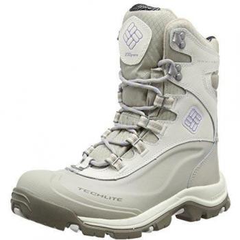 Columbia Bugaboot Plus III Omni-Heat, Botas de alta montaña para mujer, Sea Salt, Twilight 125