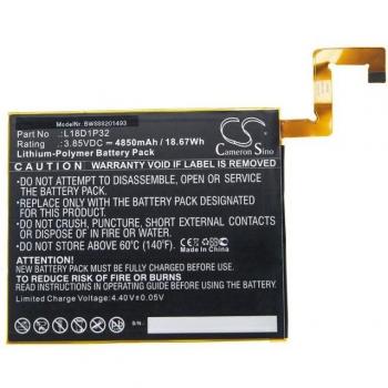 Source d’énergie 3,85 V 4850 mAh pour Lenovo Smart Tab TB‑X605C