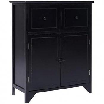 Mueble Auxiliar de Madera de Paulownia 60x30x75 cm