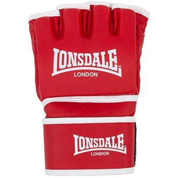 Lonsdale Harlton MMA Gloves Red/White Unisex