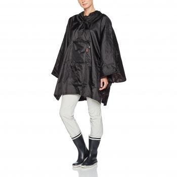 Reisenthel Black Rainponcho for Men & Women – All‑Weather
