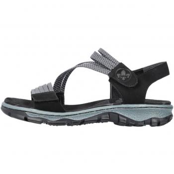Sandales Rieker FSK Femme Noires avec Confort Optimal