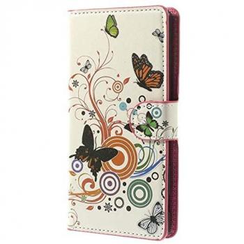 MTP Products Custodia a Portafoglio Elegante per Sony Xperia C3