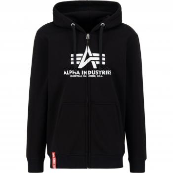 Alpha Industries Sweat à Zip Noir S