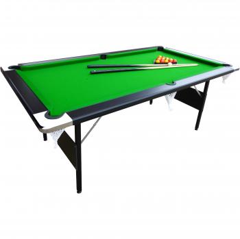 MightyMaster 7‑Ft Green Folding Table