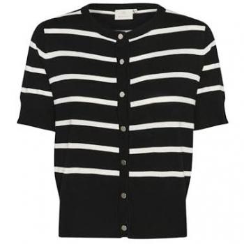 Midnight Patterned Short Sleeve Sweater – Women's 2XL