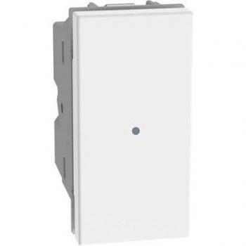 MatixGO Deviatore Assiale Unipolare 10AX 1P – Bianco, JW4053
