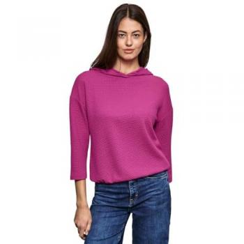 STREET ONE 3/4-Arm-Shirt in royal fuchsia