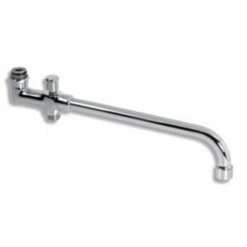 Bocca di erogazione RAM55037,0 in cromo con interruttore